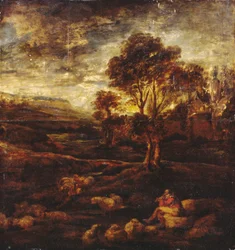 Abendlandschaft
